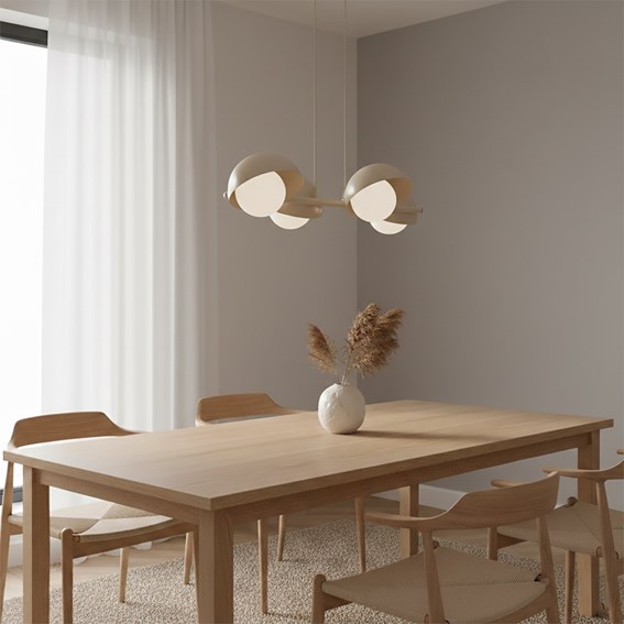 Lampa Wisząca BOOM 4 Beżowy