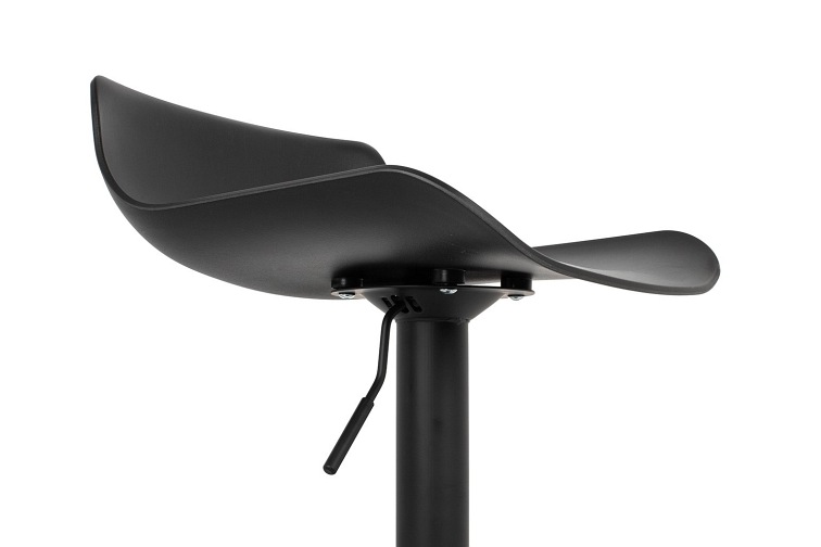 Krzesło Barowe Regulowane SNAP BAR Czarny