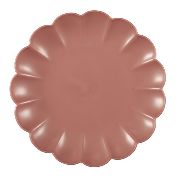 Talerz Deserowy IRIS 20,5cm Różowy