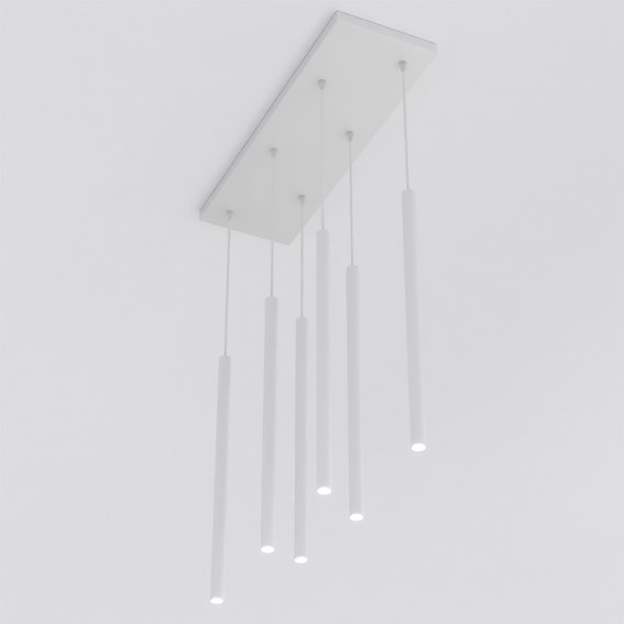 Lampa Wisząca SELTER 6 Szary