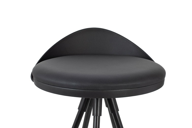 Krzesło Barowe Lanza 76 Czarny