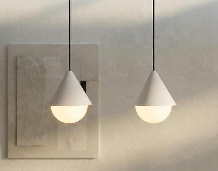 Lampa Wisząca GIRO 6 PREM Czarny/Biały