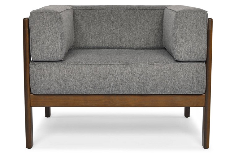 Fotel Ogrodowy EDEN Brązowy/Grafitowy