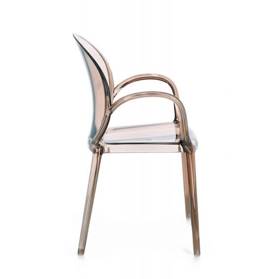 Krzesło Ogrodowe CAMILLA Brązowy