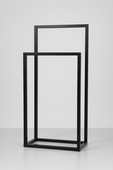 Wieszak Łazienkowy KAJA HOME KS-61 TOWEL II Czarny