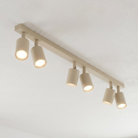 Lampa Sufitowa FLASH 6 Beżowy