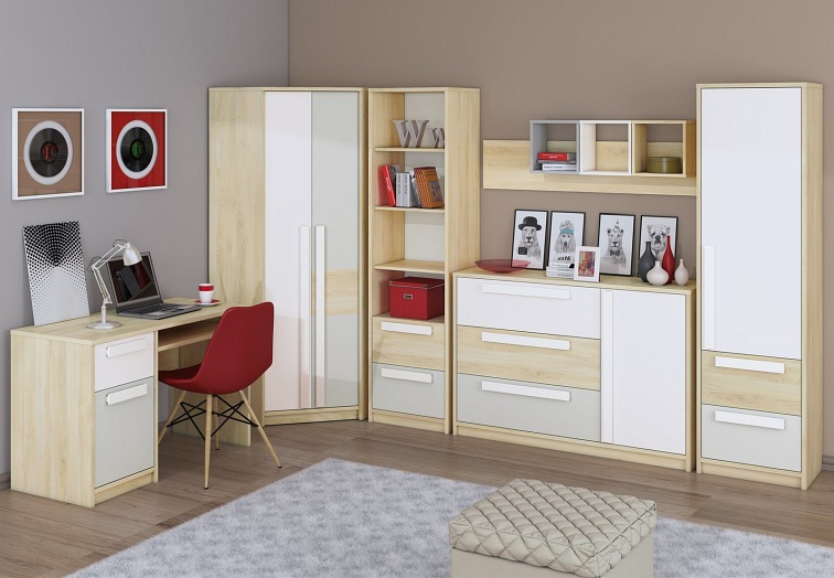 Bieliźniarka DROP 04 Szary