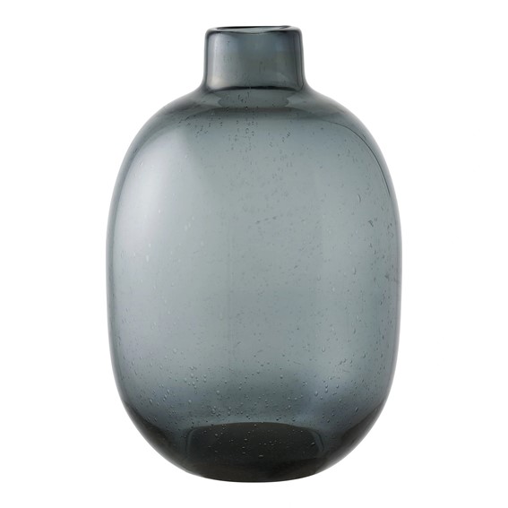 Wazon ECHO 35cm Czarny/Dymiony