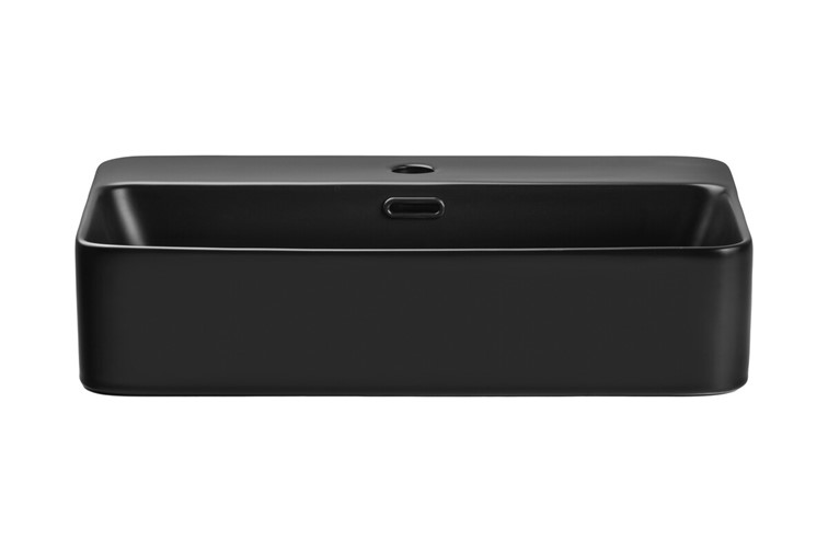 Umywalka Nablatowa TRUST Czarny Mat