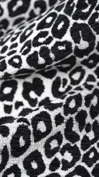 Tkanina WILD 219 Biały/Czarny (1mb)