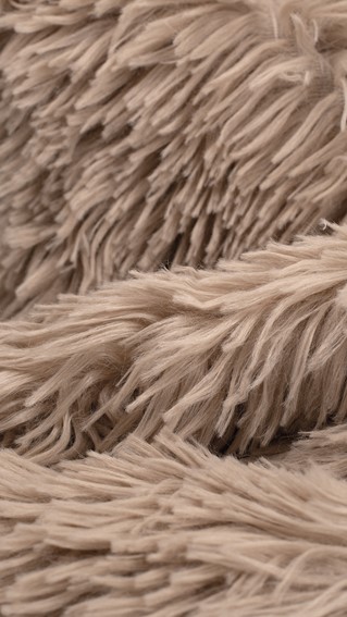Tkanina FLUFFY 26 Beżowy (1 mb)