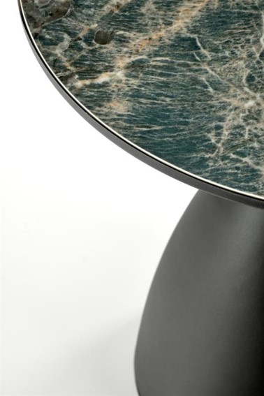 Ława MORENA fi50 Czarny/Zielony