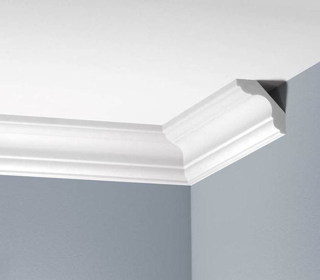 Listwa Gzymsowa Gładka LGG-07 Flex 235 cm Biały