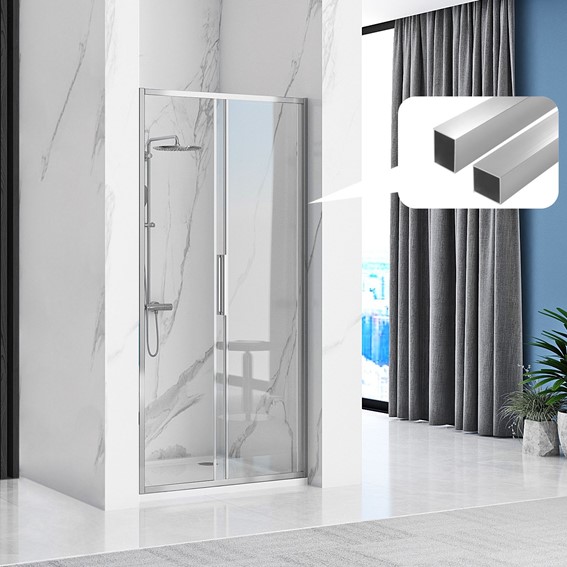 Adapter Poszerzający Do Kabin i Drzwi RAPID 195cm Chrom