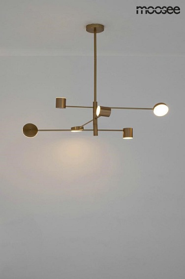 Lampa Wisząca PIAZETTA Złoty