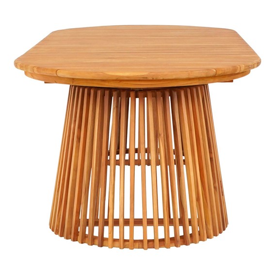 Stół Owalny BERJA 200x90cm Naturalny