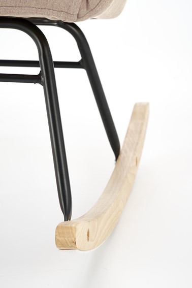 Fotel Bujany VASCO Beżowy