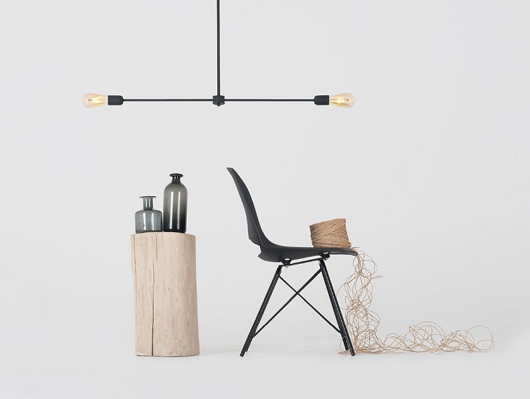 Lampa wisząca TRISO 2 – czarny