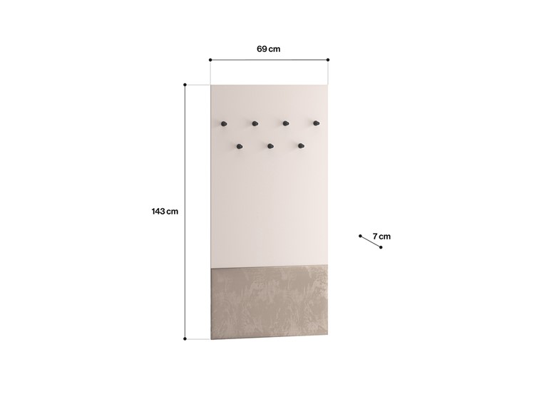 Wieszak VOCO 08 Cashmere