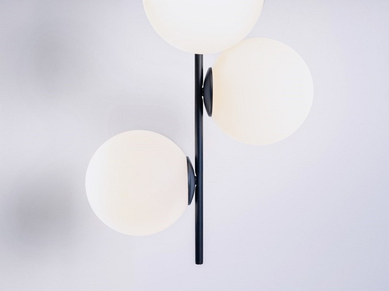 Lampa Ścienna Bobler 1 Connect 40x75 Czarny