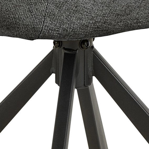 Krzesło CARLTON Czarny