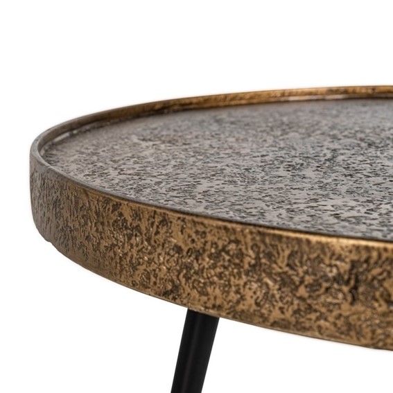 Zestaw Stolików LUTON Miedziany