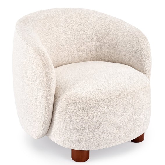 Fotel Wypoczynkowy BAKER Kremowy