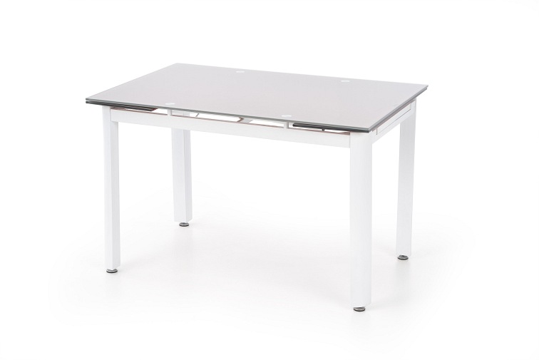Stół Rozkładany ALSTON (180-120)x80 Beżowy/Biały