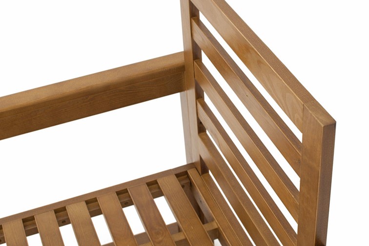 Fotel Ogrodowy MALTA Brązowy/Szary