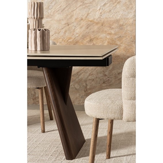 Krzesło ILMA ARM Beżowy