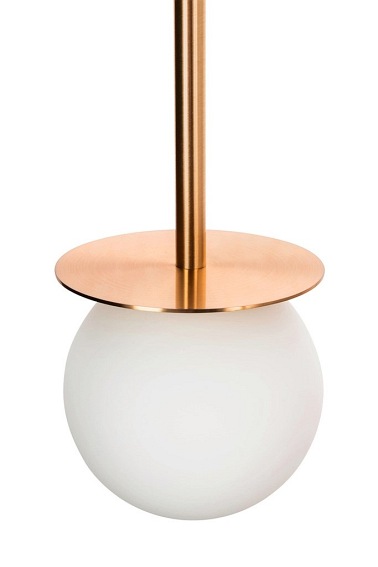 Lampa Wisząca CANNON DISC 16 Miedziany