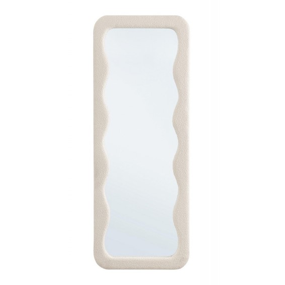 Lustro Ścienne BOUCLE 60x160 cm Biały
