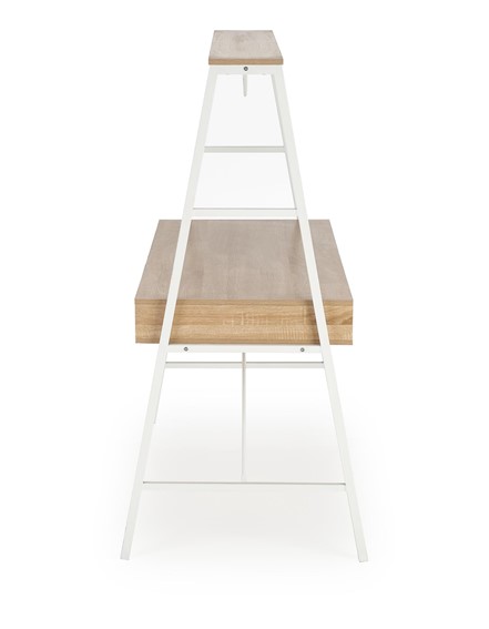 Biurko B-48 Dąb Sonoma/Biały