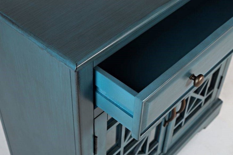 Komoda Avola AV175-32 38x82x82 Antique Blue