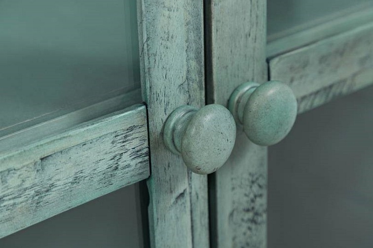 Komoda Avola AV1615-32 38x82x106 Turkus/Mięta