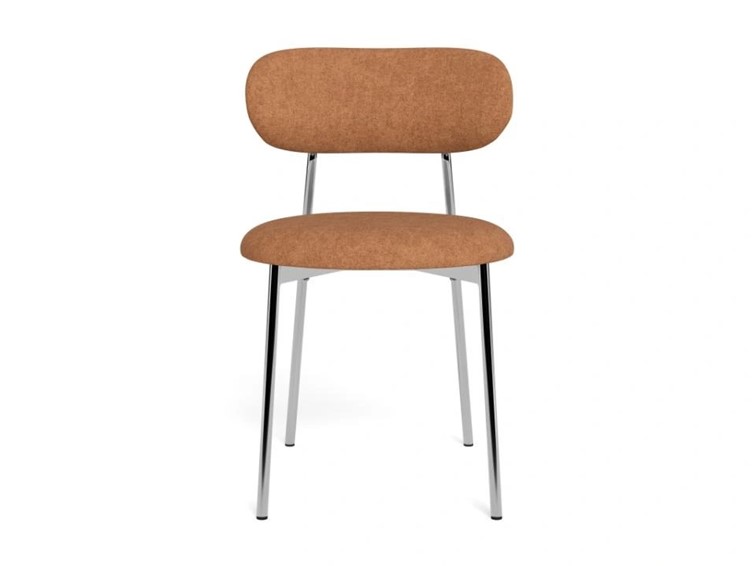 Krzesło LYRIC Pomarańczowy/Chrom