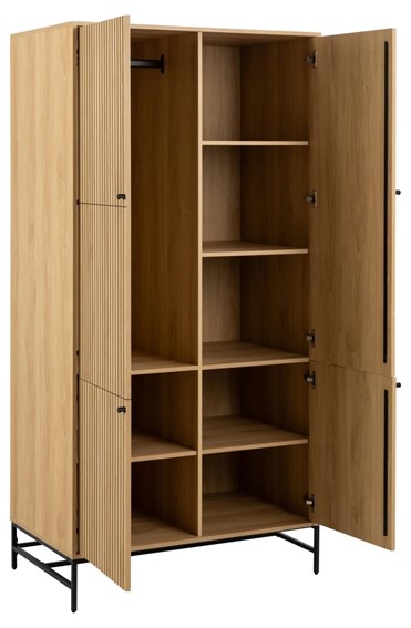 Szafa ALBANY Szeroka Dąb Naturalny