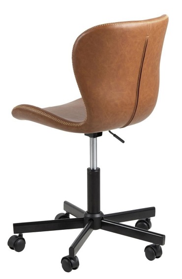 Fotel Biurowy BATILDA PU Brandy