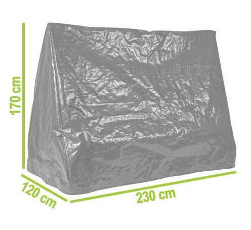 Pokrowiec na Huśtawkę Ogrodową 230x120x170 Zielony