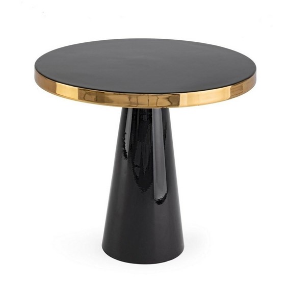 Stolik Kawowy NANDIKA Fi51cm Czarny