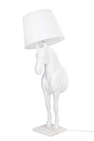Lampa Podłogowa Koń HORSE Stand S Biały