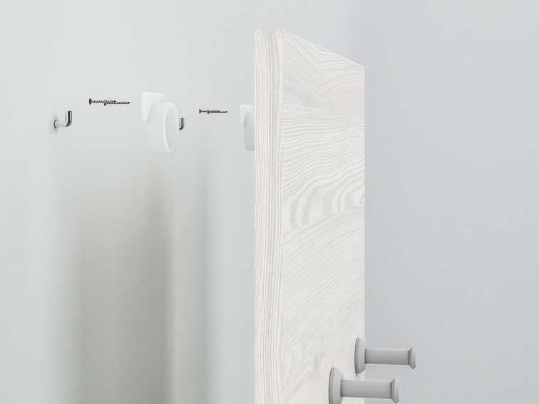 Wieszak Tapicerowany HYGA 08 Sosna Śnieżna