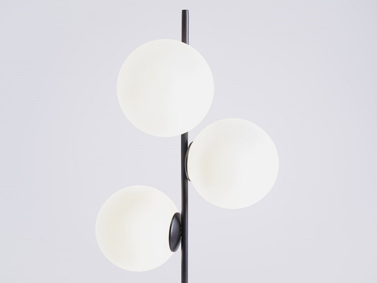 Lampa Podłogowa Bobler 35x40x155 Czarny