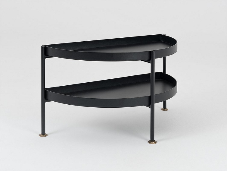 Stolik HANNA METAL HALF 80-2F