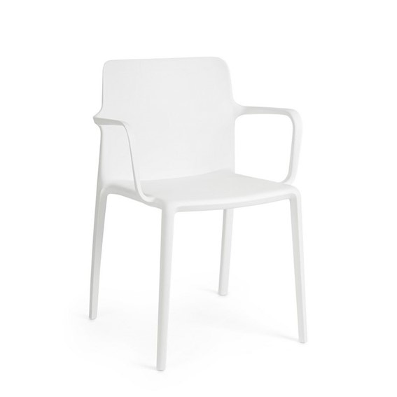 Krzesło Ogrodowe CHLORIS ARM Biały