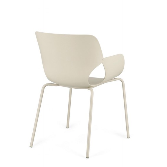 Krzesło LENNOX ARM Beżowy