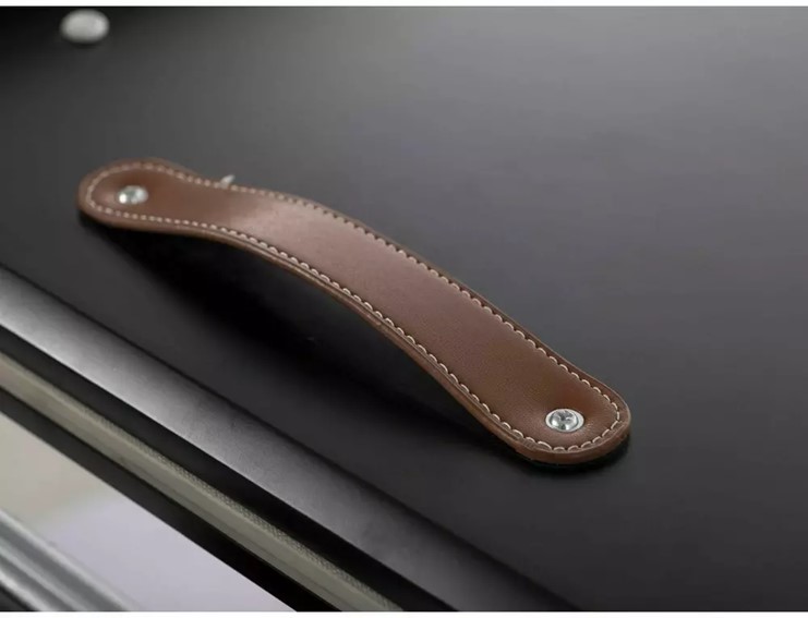 Stół LOGAN Ceramic (160-200)x90 Czarny Mat/Biały Mat