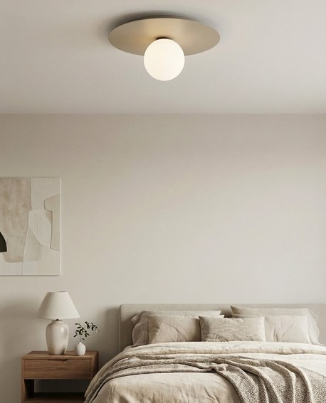 Lampa Sufitowa SOLAR 1 Beżowy/Biały