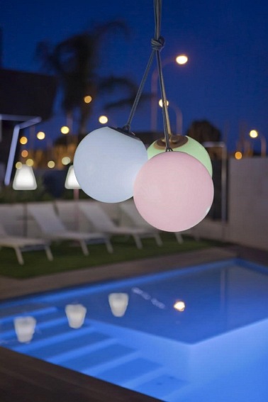 Lampa Wisząca NORAI 25 BATTERY Beige