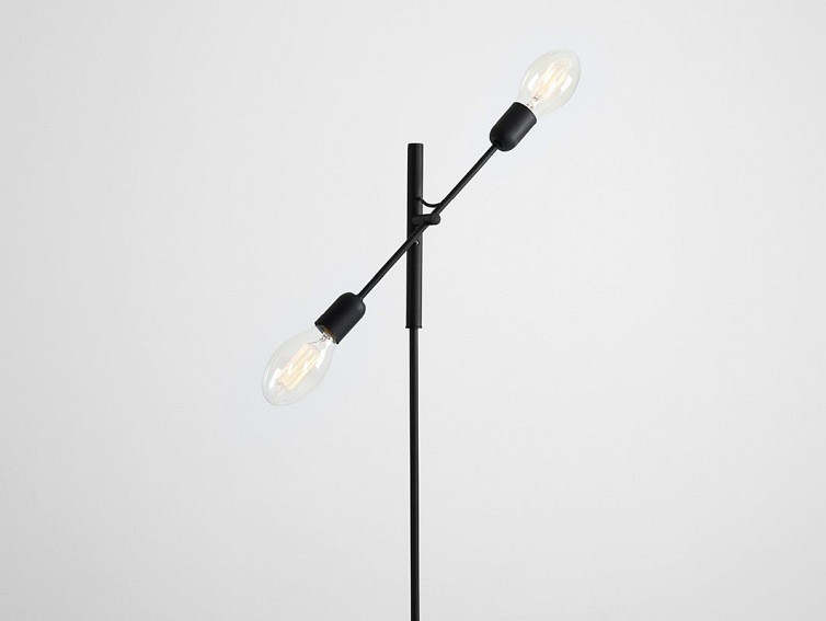 Lampa podłogowa TWIGO FLOOR 2 – czarny